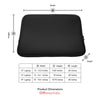 OTM Essentials Hofstra University Laptop Case Product Dimensions