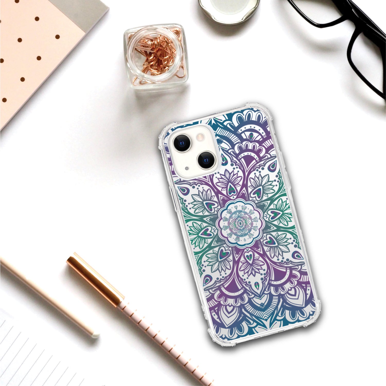 OTM Essentials | Mandala Heart Phone Case