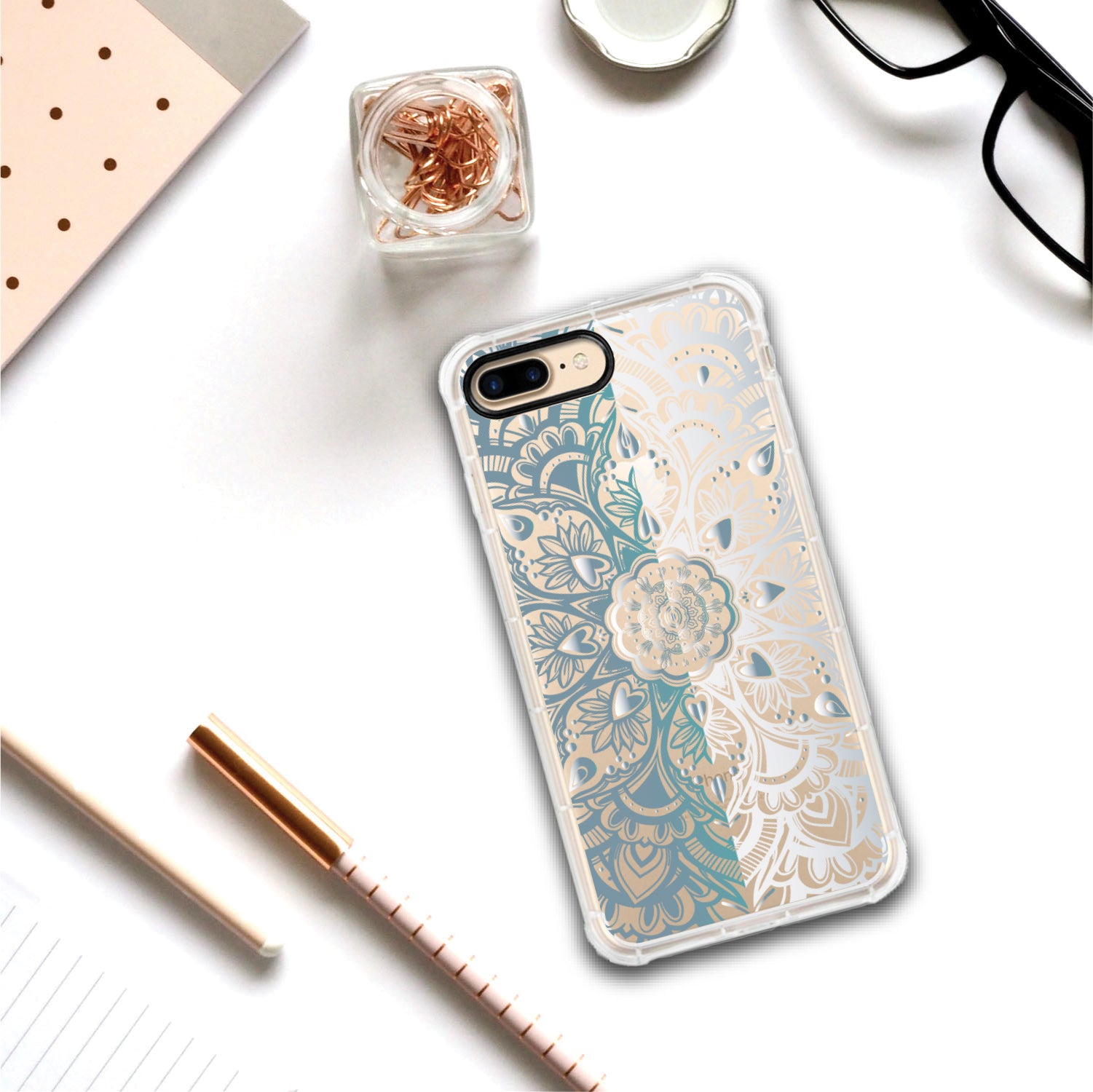 OTM Essentials | Mandala Heart Phone Case