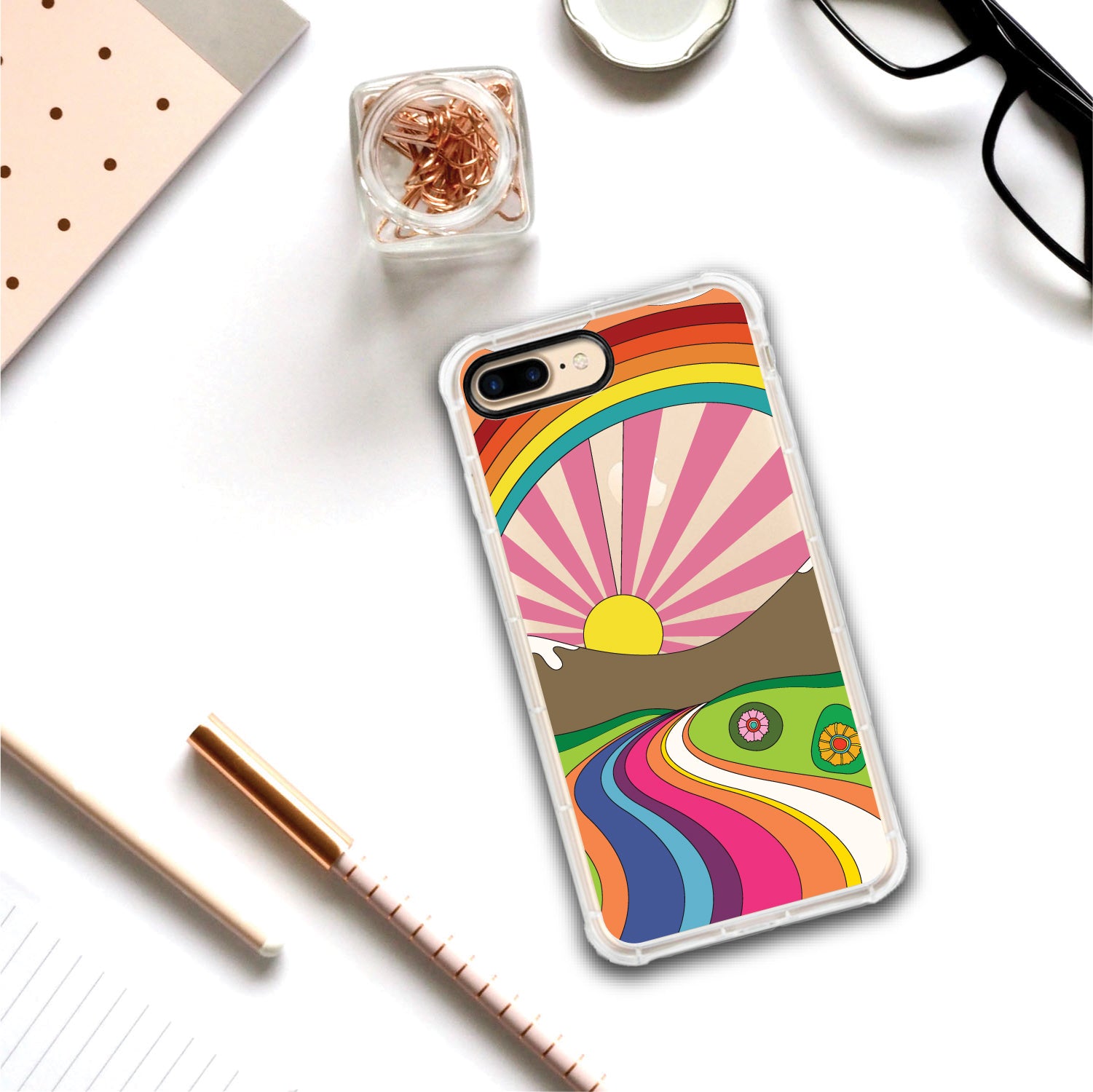 OTM Essentials | Rainbow Gumdrops Phone Case