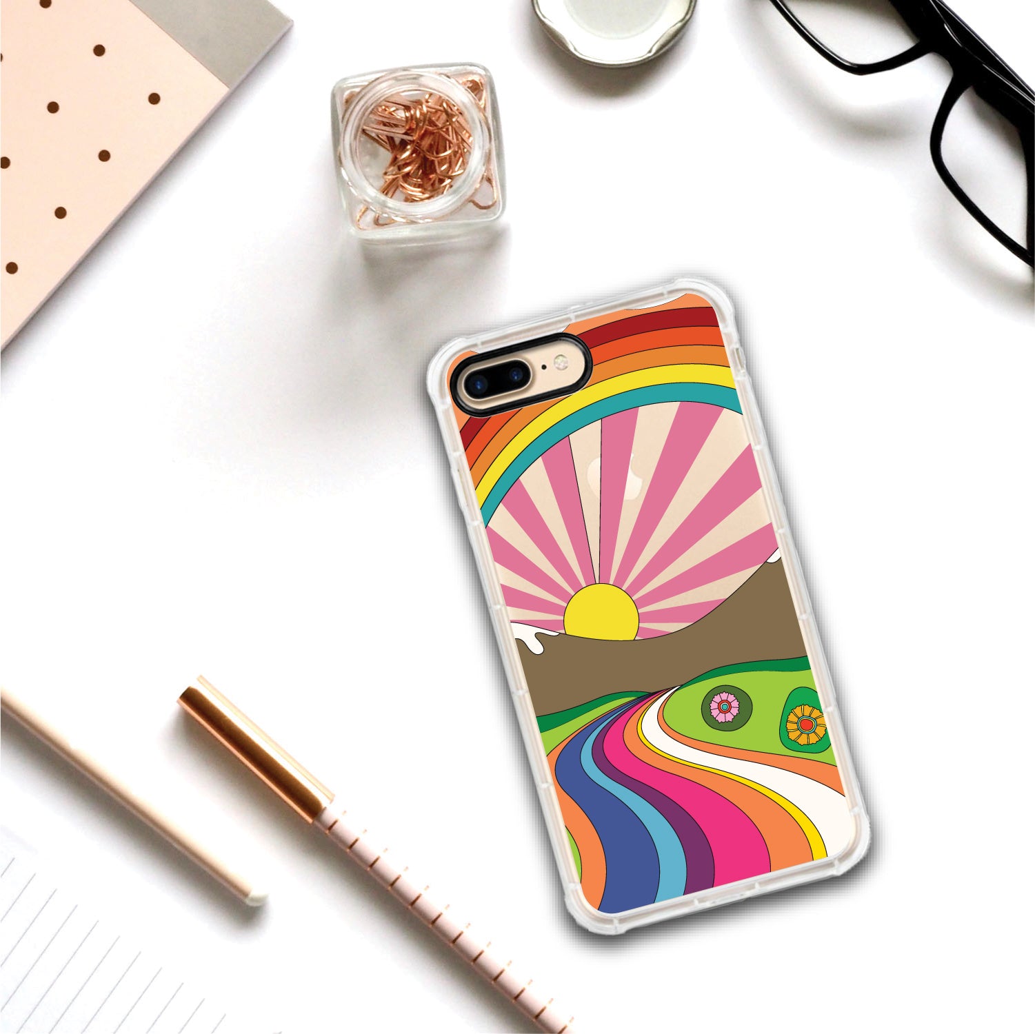 OTM Essentials | Rainbow Gumdrops Phone Case