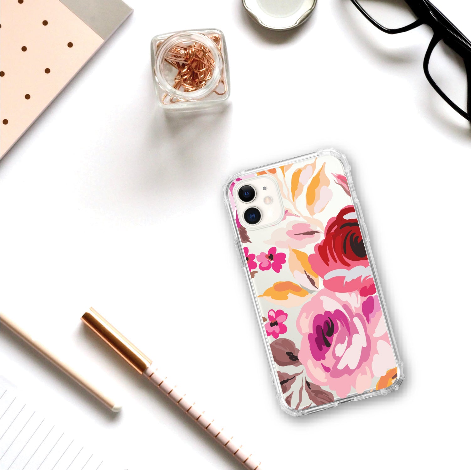 OTM Essentials | Rose Bloom Phone Case