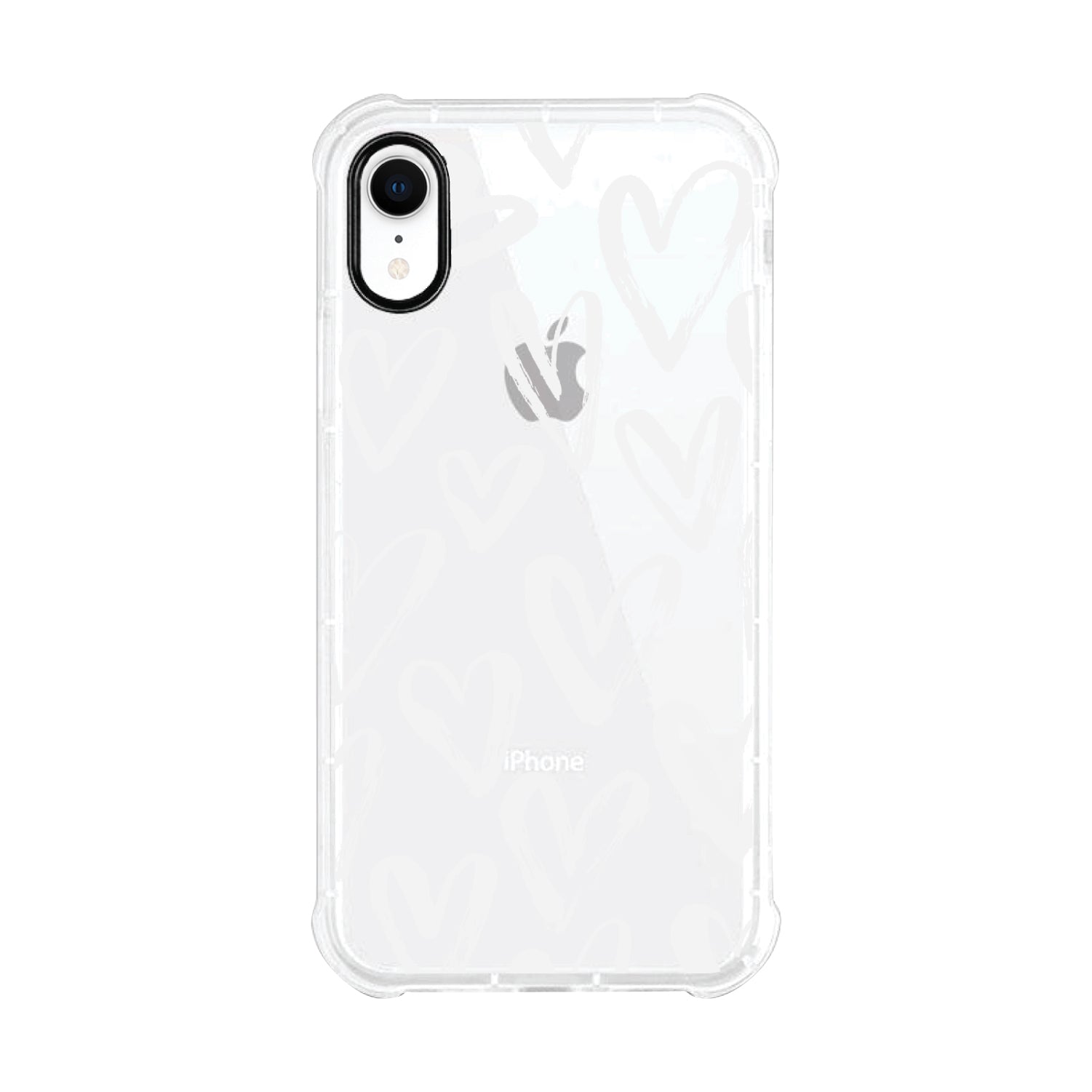 OTM Essentials | White Hearts Phone Case