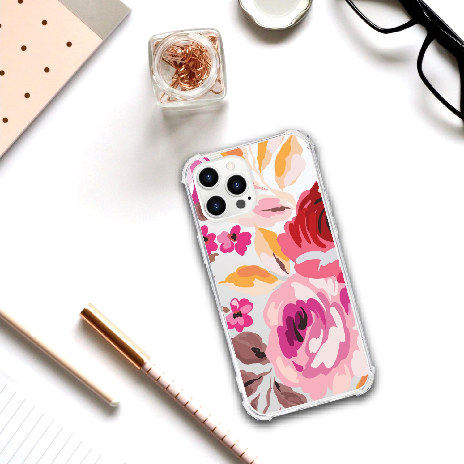 OTM Essentials | Rose Bloom Phone Case