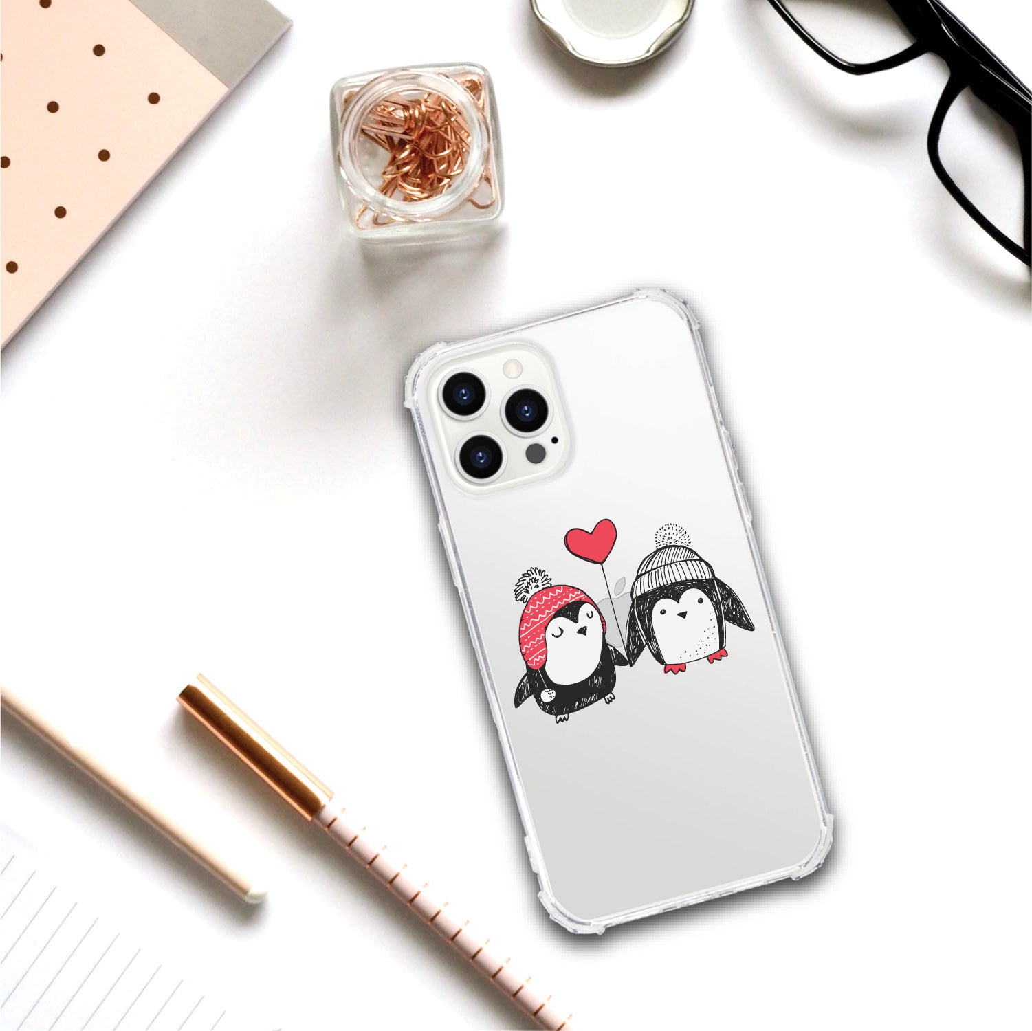 OTM Essentials | Penguin Love Phone Case