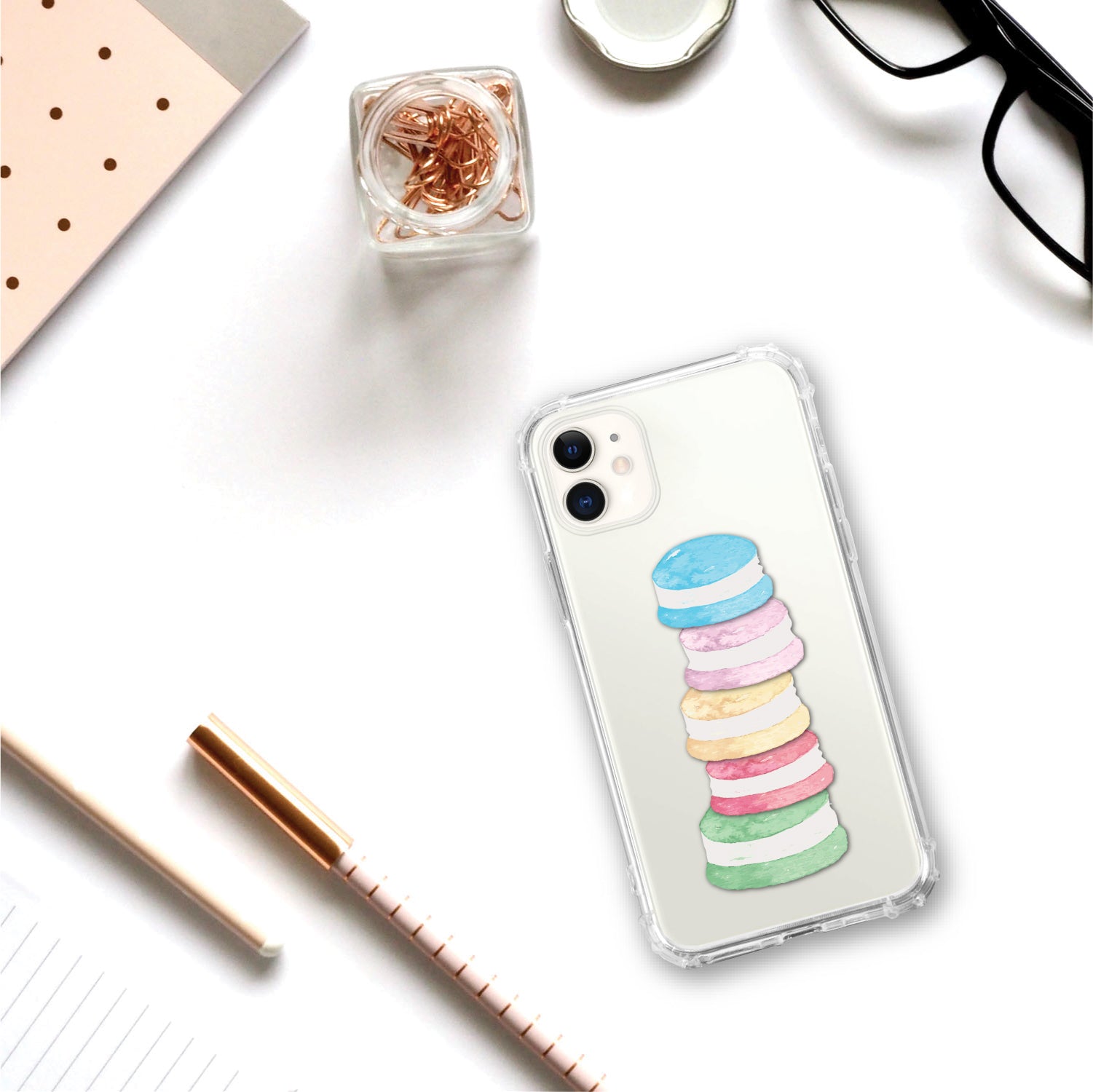 OTM Essentials | Macaron Stack Phone Case