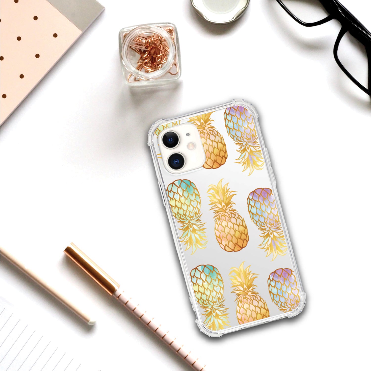 OTM Essentials | Golden Pineapple Phone Case