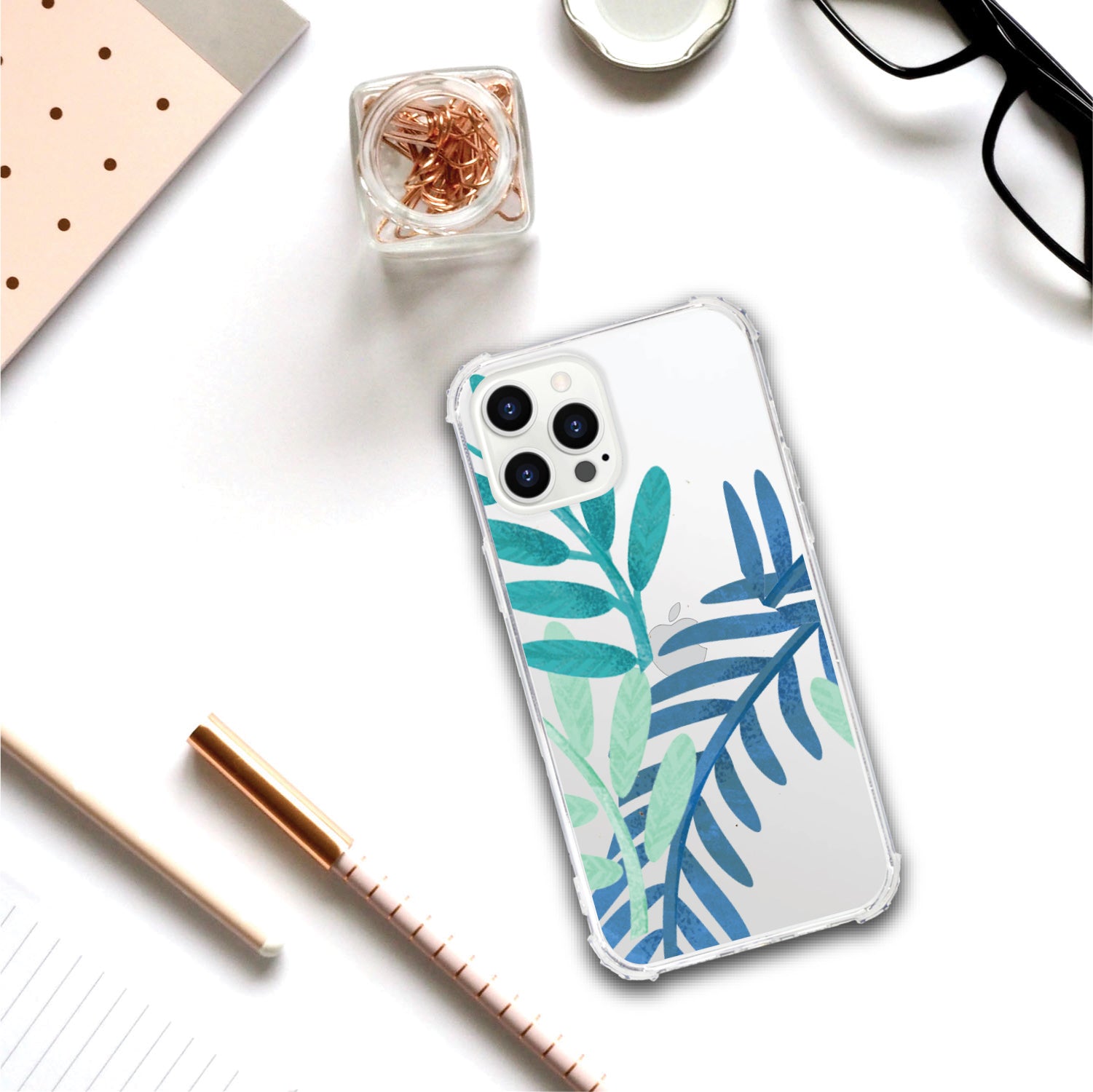 OTM Essentials | Green Leaves Phone Case