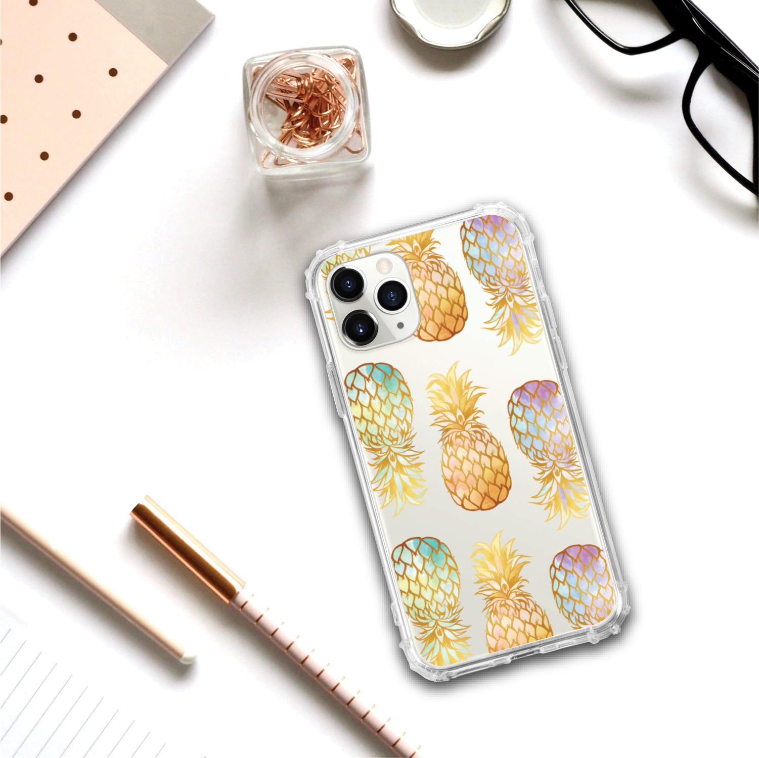 OTM Essentials | Golden Pineapple Phone Case