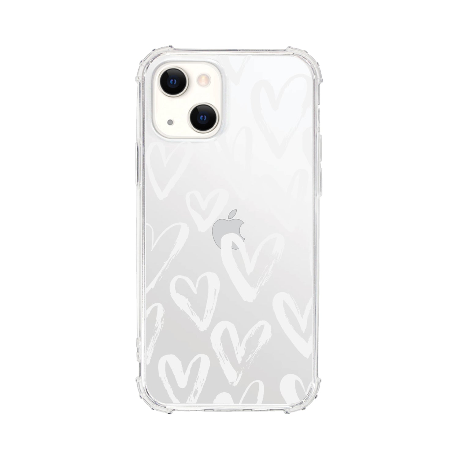 OTM Essentials | White Hearts Phone Case