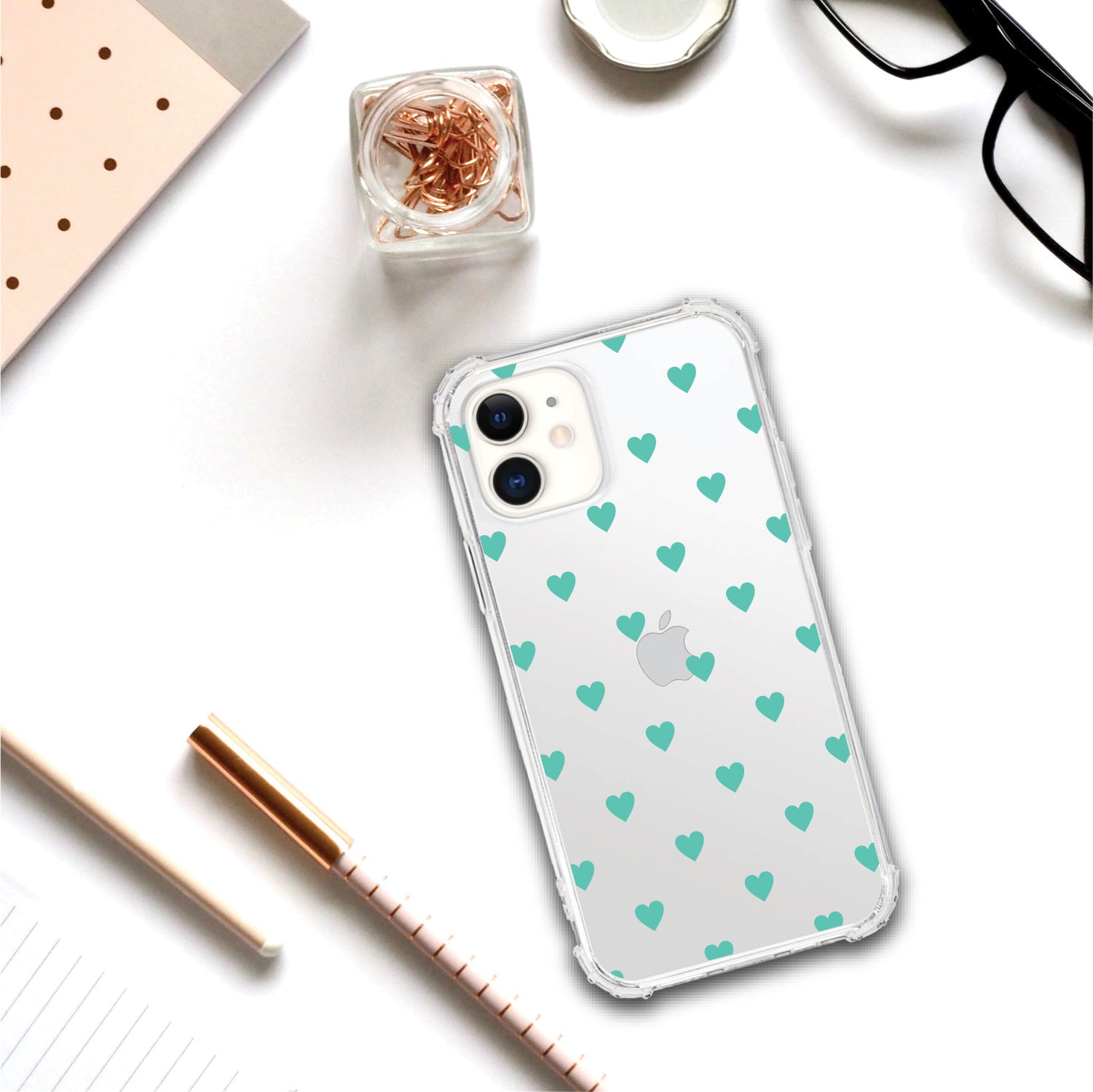 OTM Essentials | Dotty Hearts Phone Case