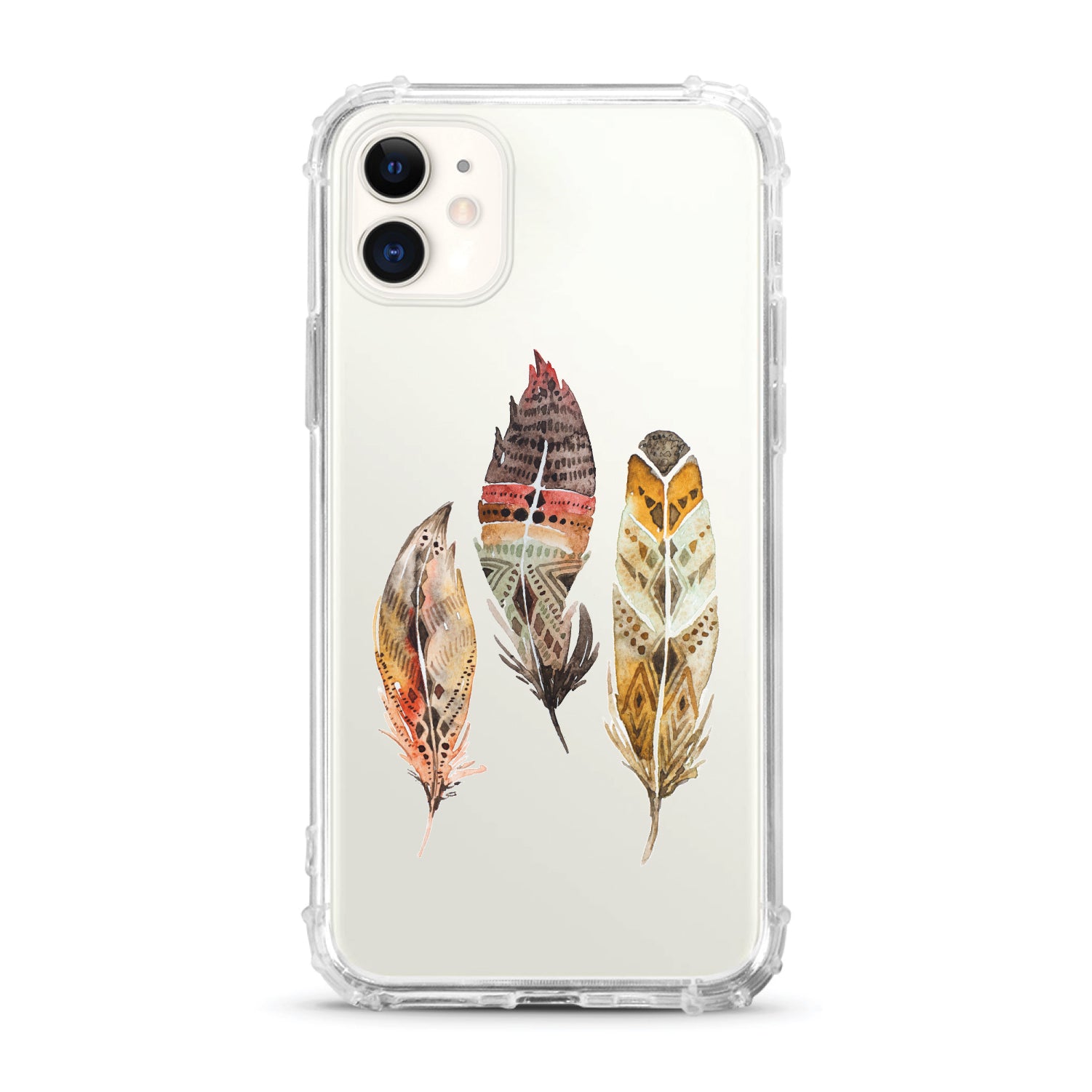 OTM Essentials | Triple Feathers Phone Case