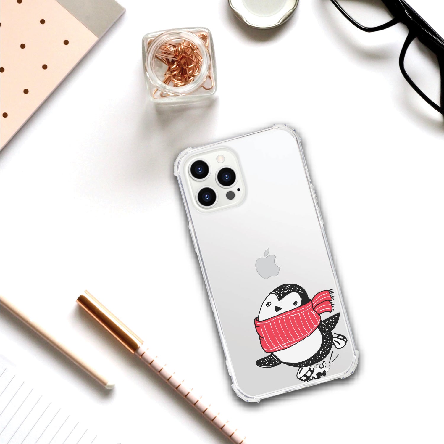 OTM Essentials | Skating Penguin Phone Case