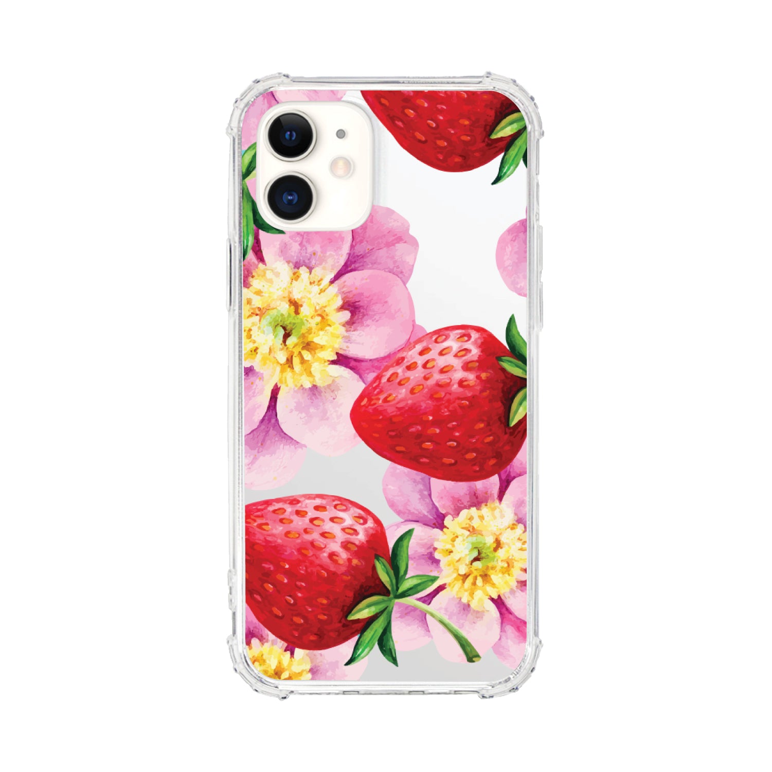 OTM Essentials | Strawberry Flowers Phone Case