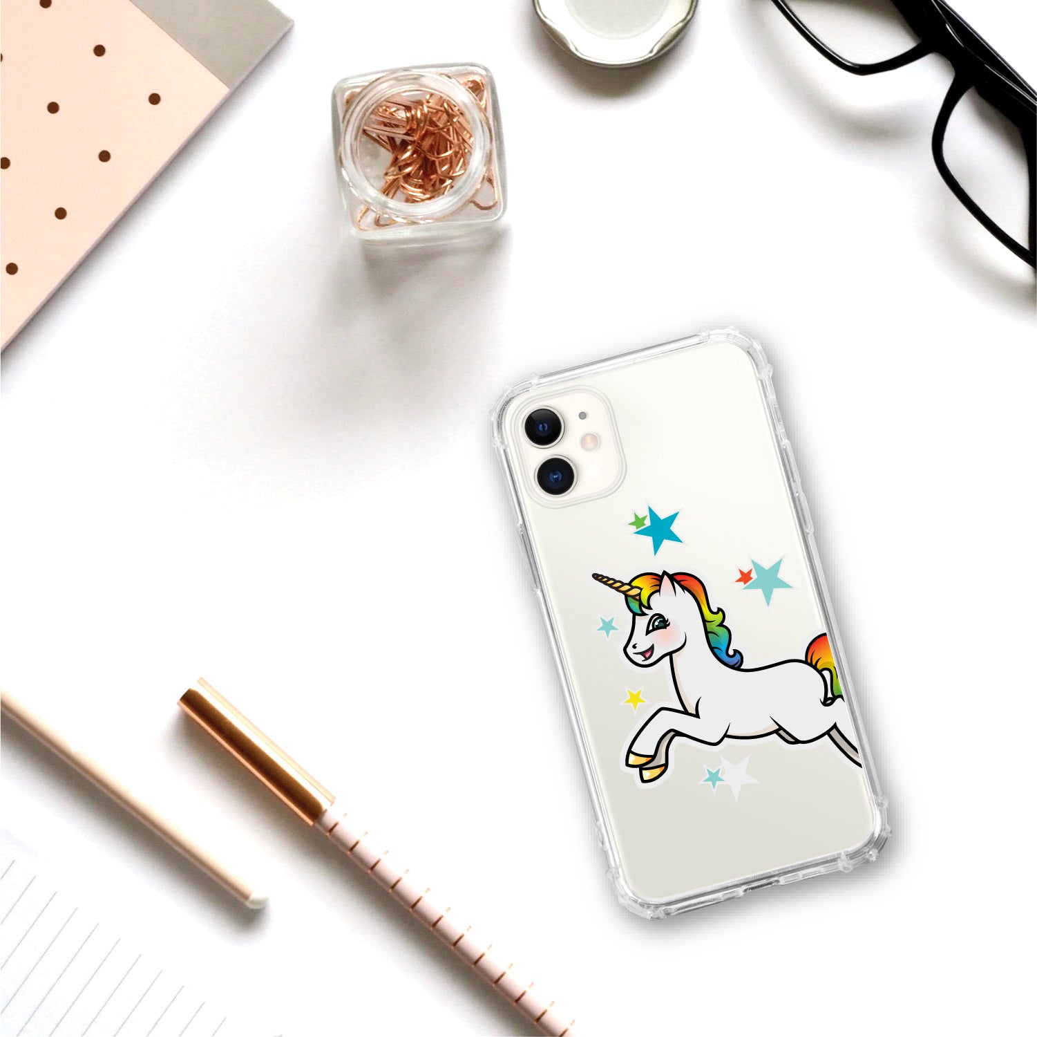 OTM Essentials | Unicorn & Stars Phone Case