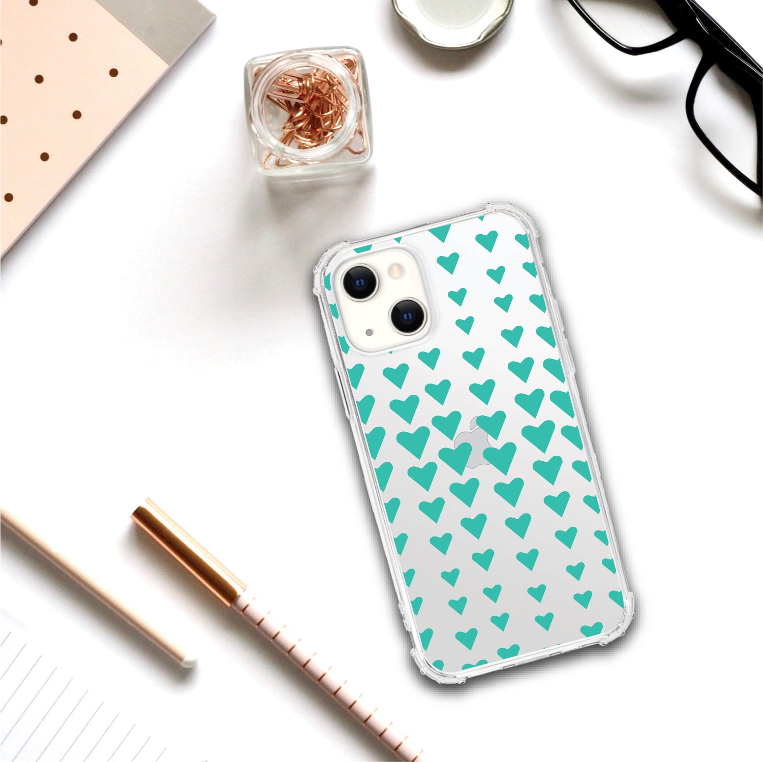 OTM Essentials | Falling Hearts Phone Case