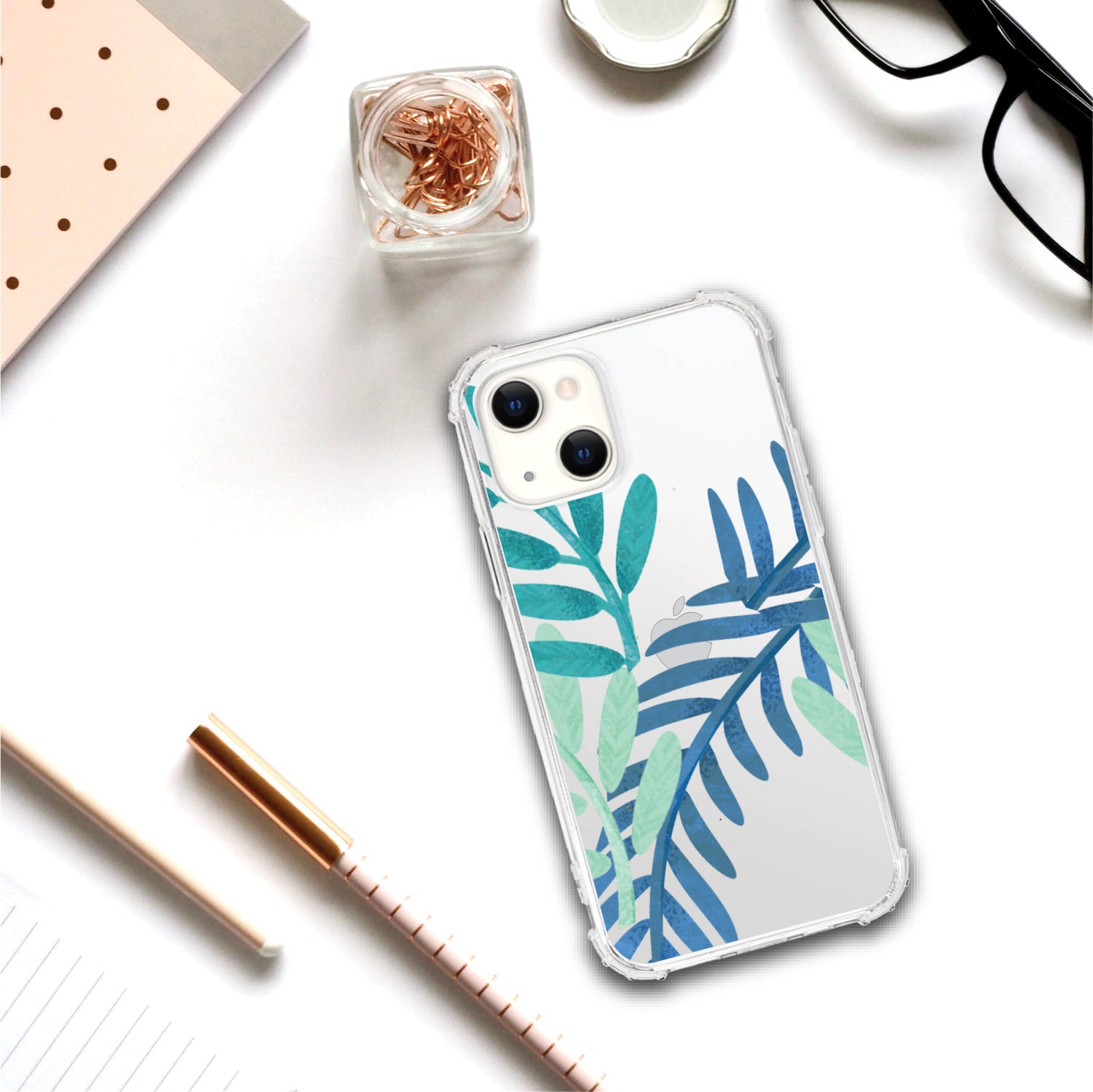 OTM Essentials | Green Leaves Phone Case