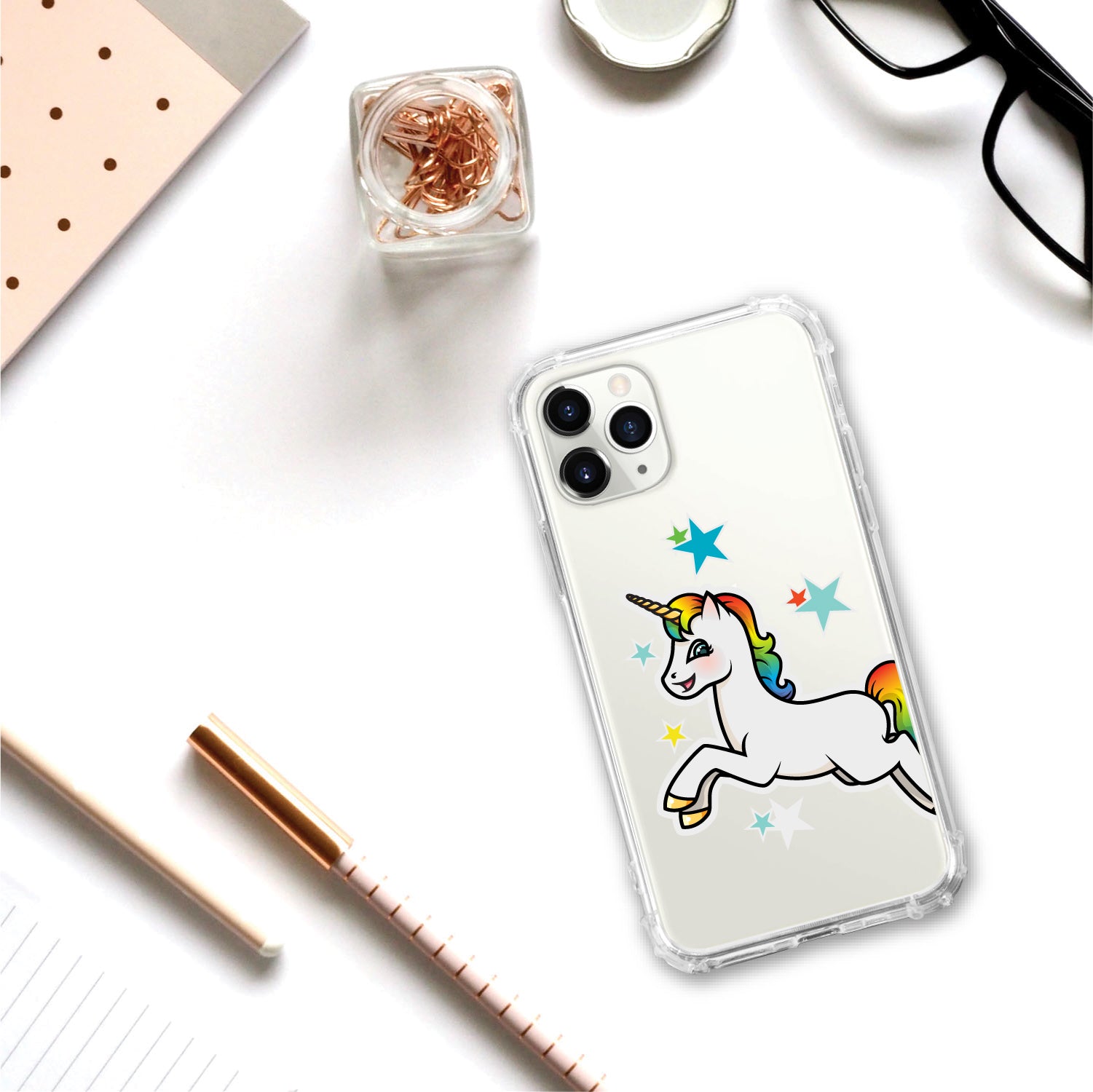 OTM Essentials | Unicorn & Stars Phone Case