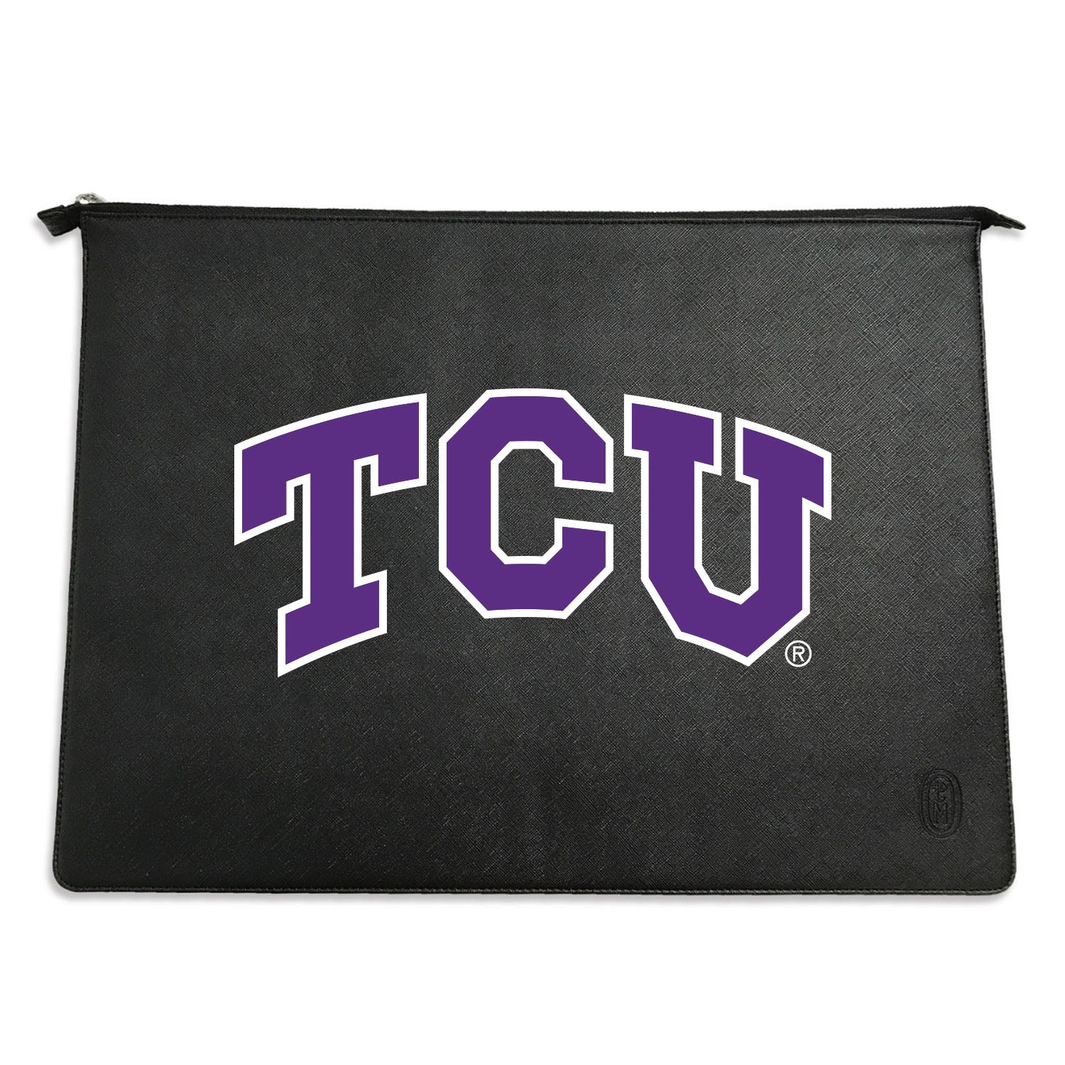 Texas Christian University Faux Leather Laptop Sleeve | OTM Essentials