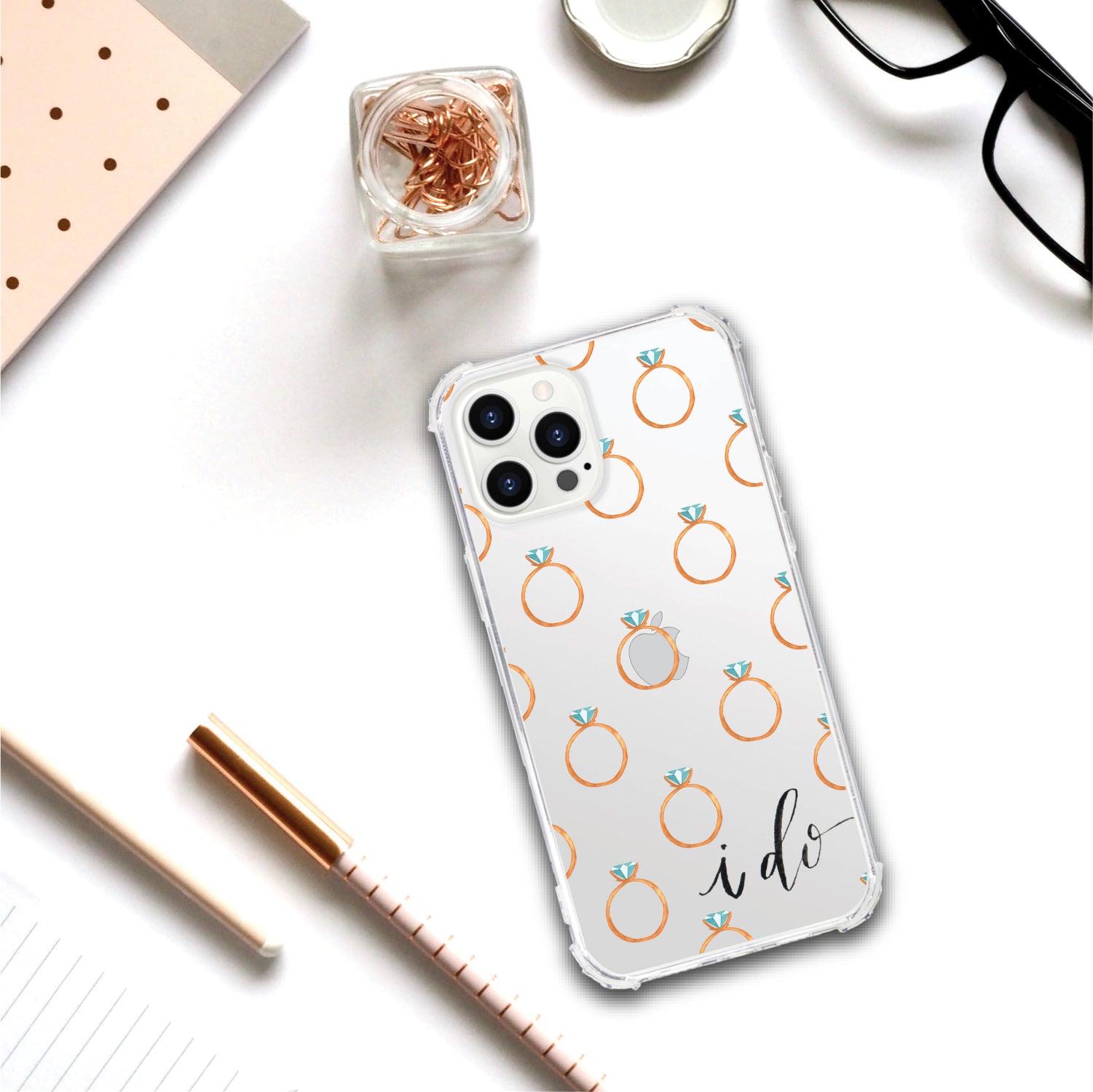 OTM Essentials | Rings All Over Phone Case