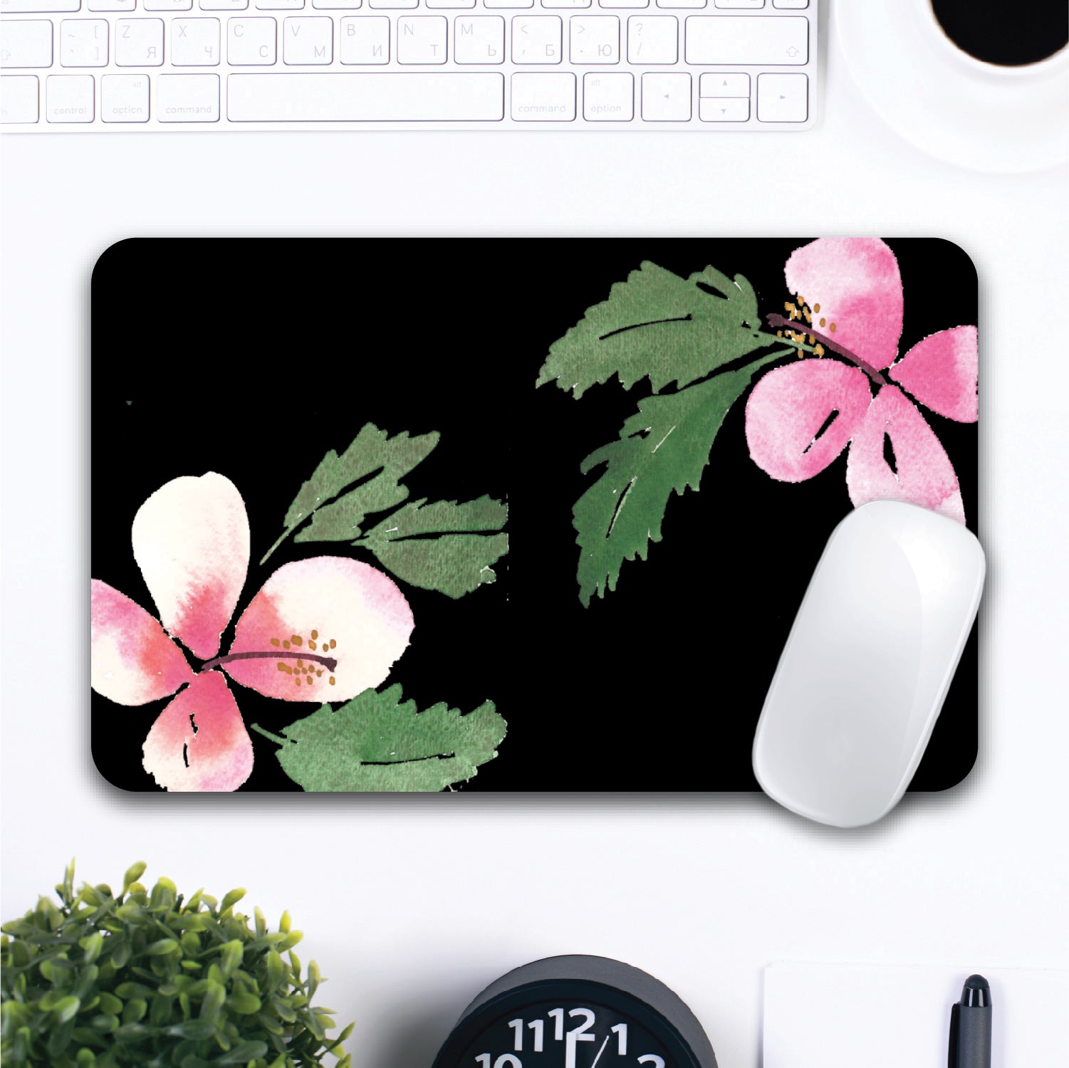 Mouse Pad Hibiscus | OTM Essentials