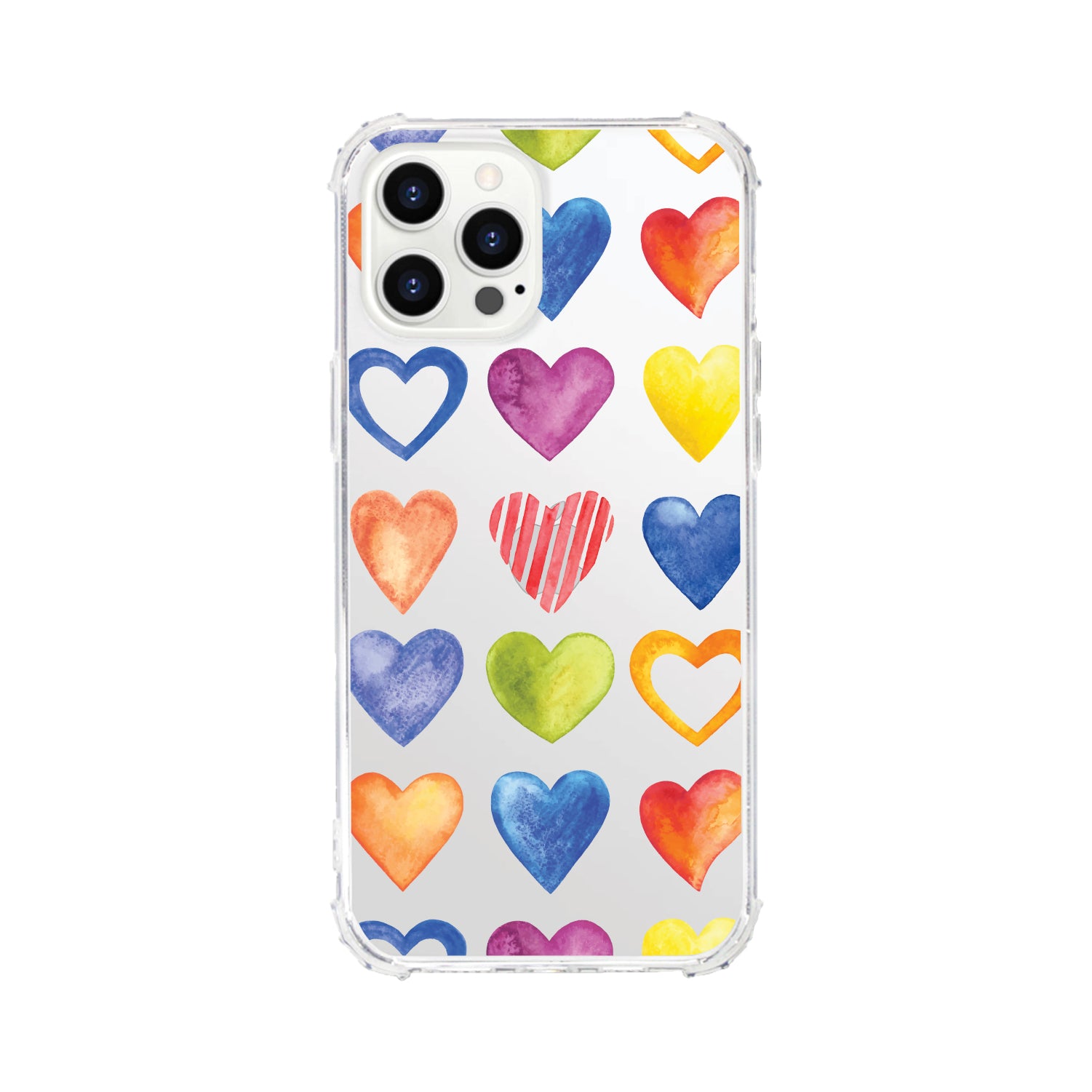 OTM Essentials | Color Hearts Phone Case