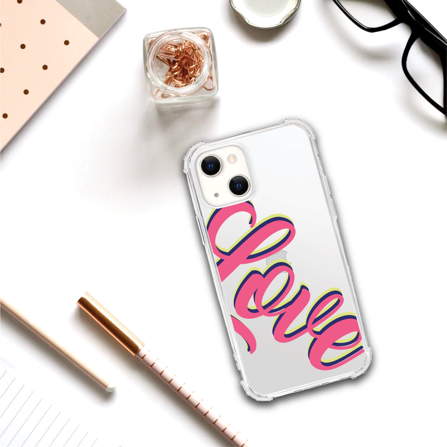 OTM Essentials | Neon Love Phone Case