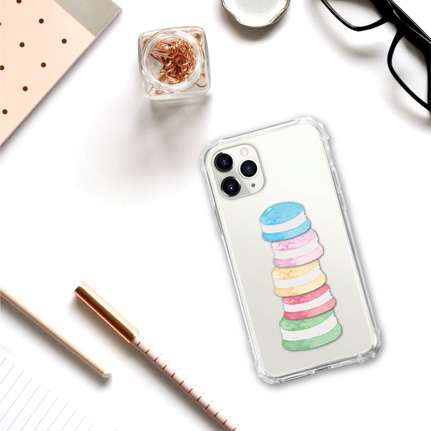 OTM Essentials | Macaron Stack Phone Case