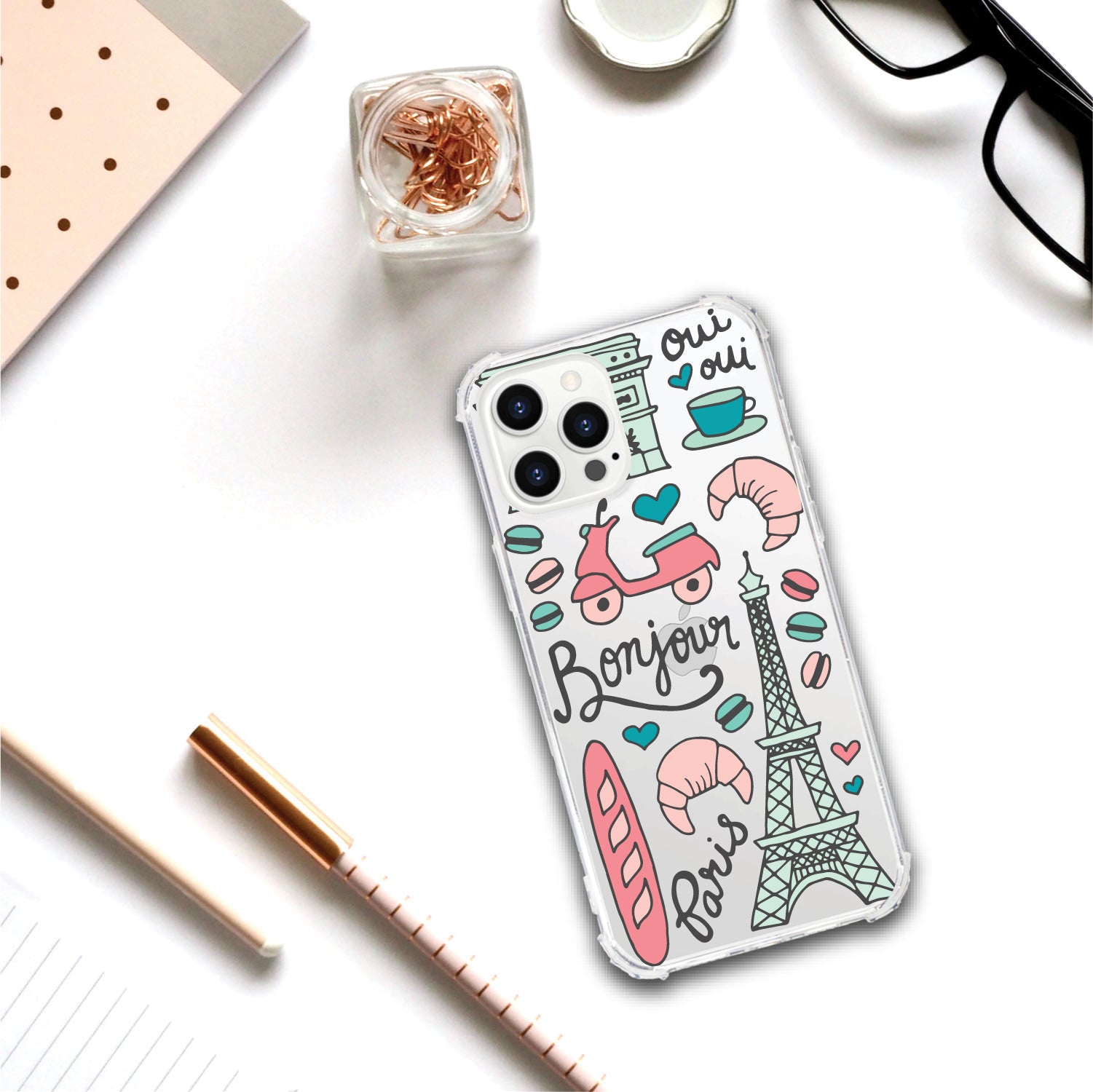 OTM Essentials | Bonjour Paris Phone Case