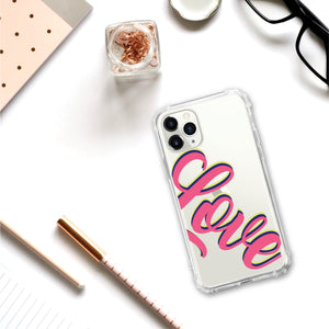 Neon Love iPhone Case | OTM Essentials