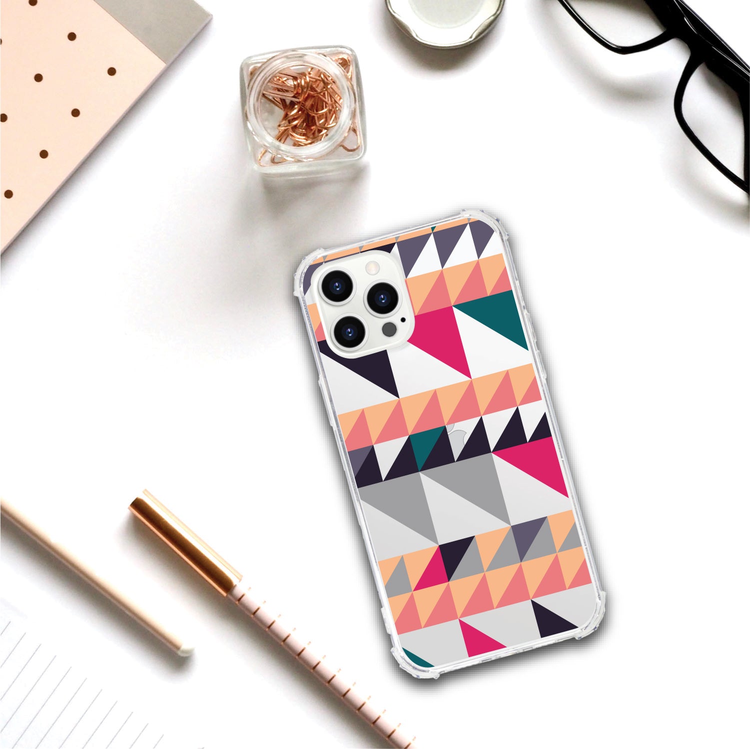 OTM Essentials | Triangle Quilt Phone Case