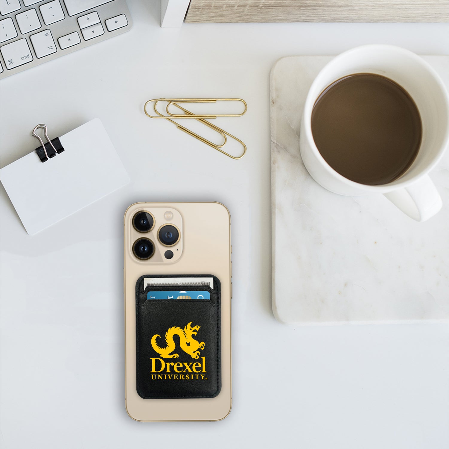 Phone Wallet Drexel University | OTM Essentials