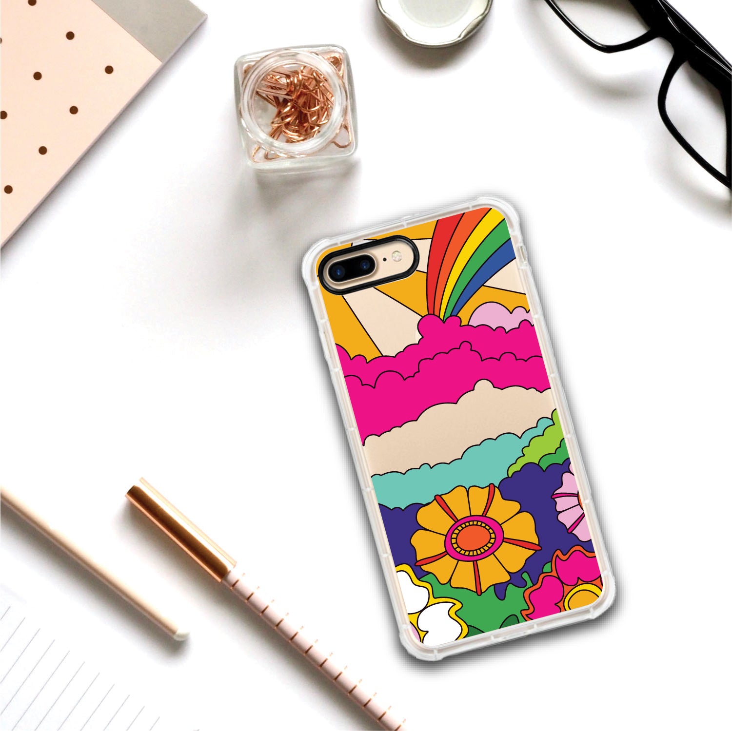 OTM Essentials | Rainbow Sunrise Phone Case