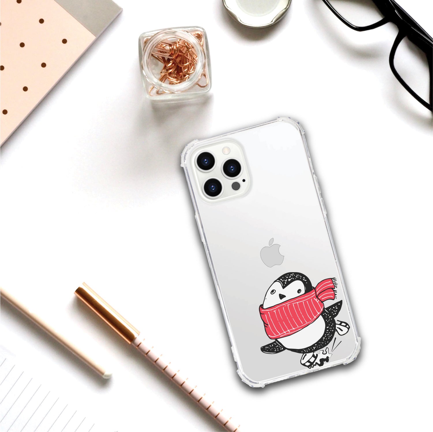 OTM Essentials | Skating Penguin Phone Case